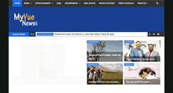 Desktop Screenshot of myvuenews.com